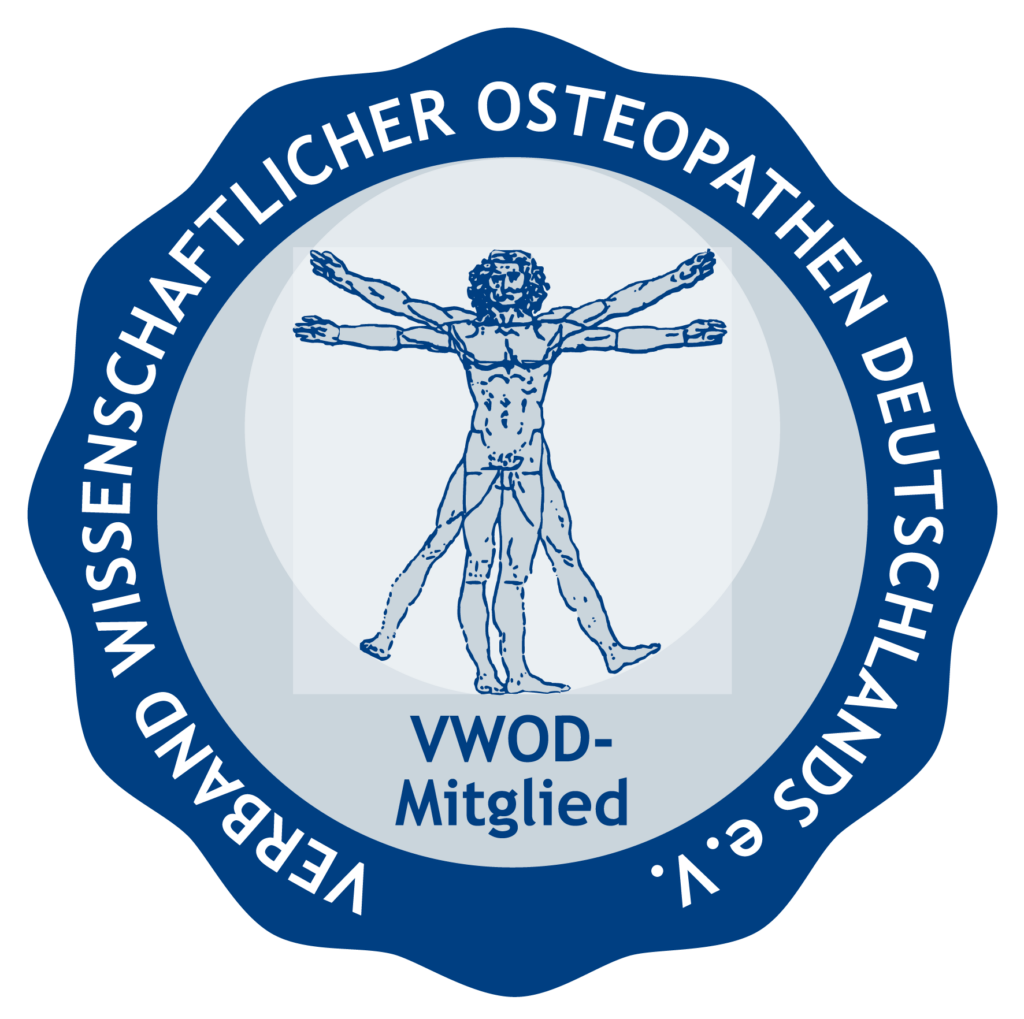 Monika Graf: Logo des Verbands Wissenschaftlicher Osteopathen Deutschlands (VWOD)